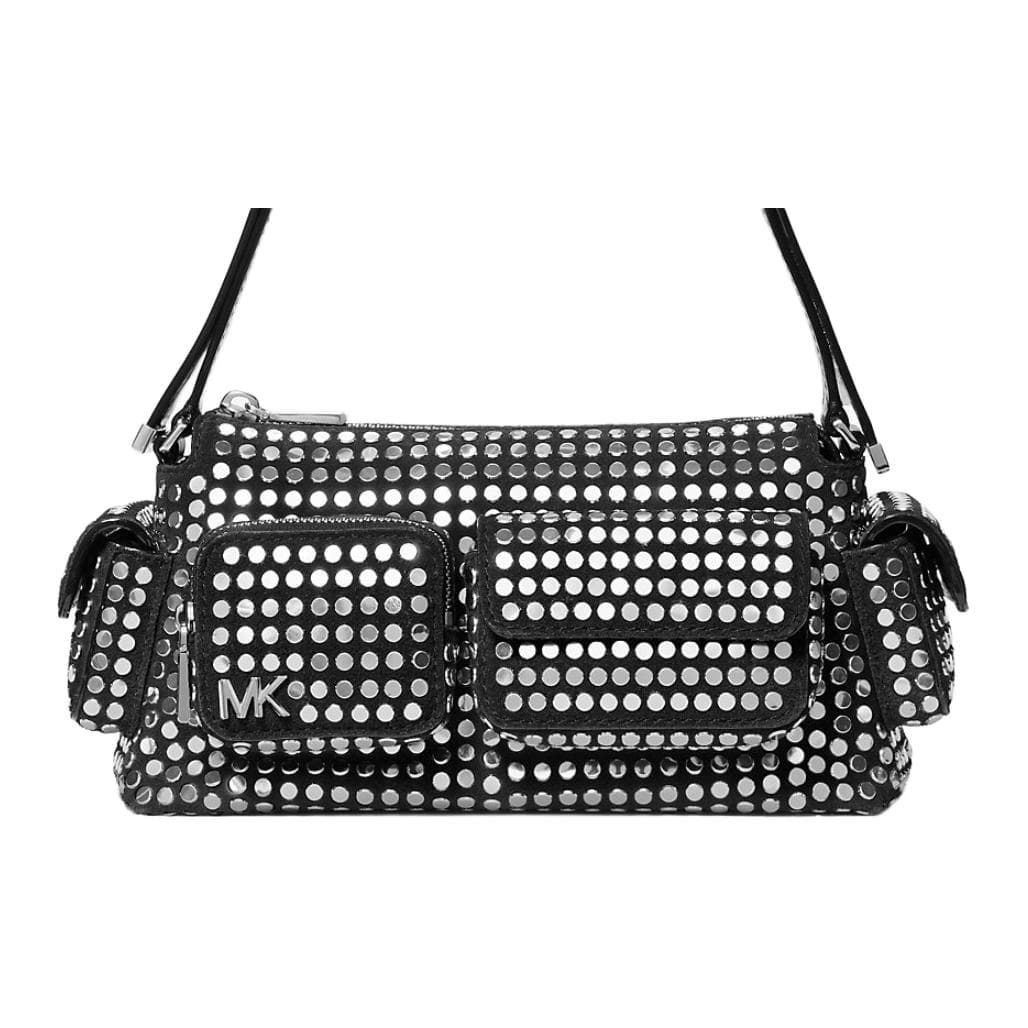 Сумка через плечо MICHAEL KORS DAKOTA Замша Сумки кросс-боди Женские Черный - изображение 3