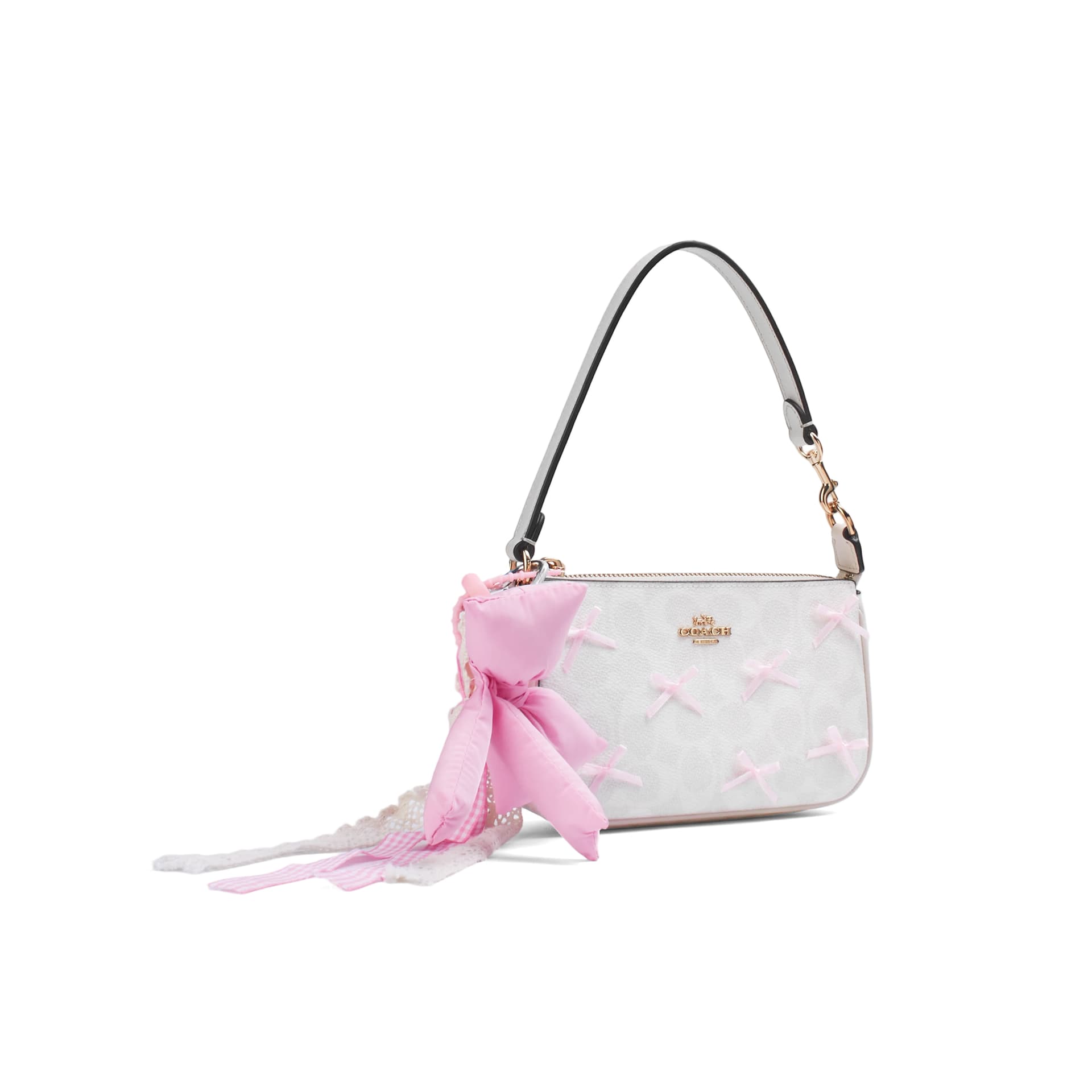 Сумка COACH Nolita 19 Small White - изображение 3