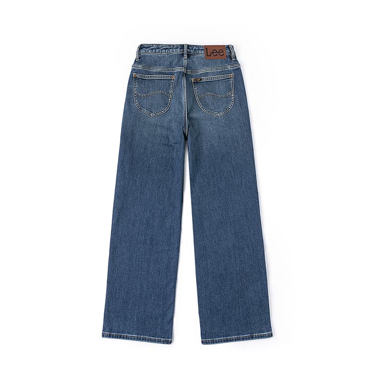 Джинсы Lee Medium Dark Blue Women's Jeans Ли Мид Темно-Синий Женские Джинсы - изображение 2