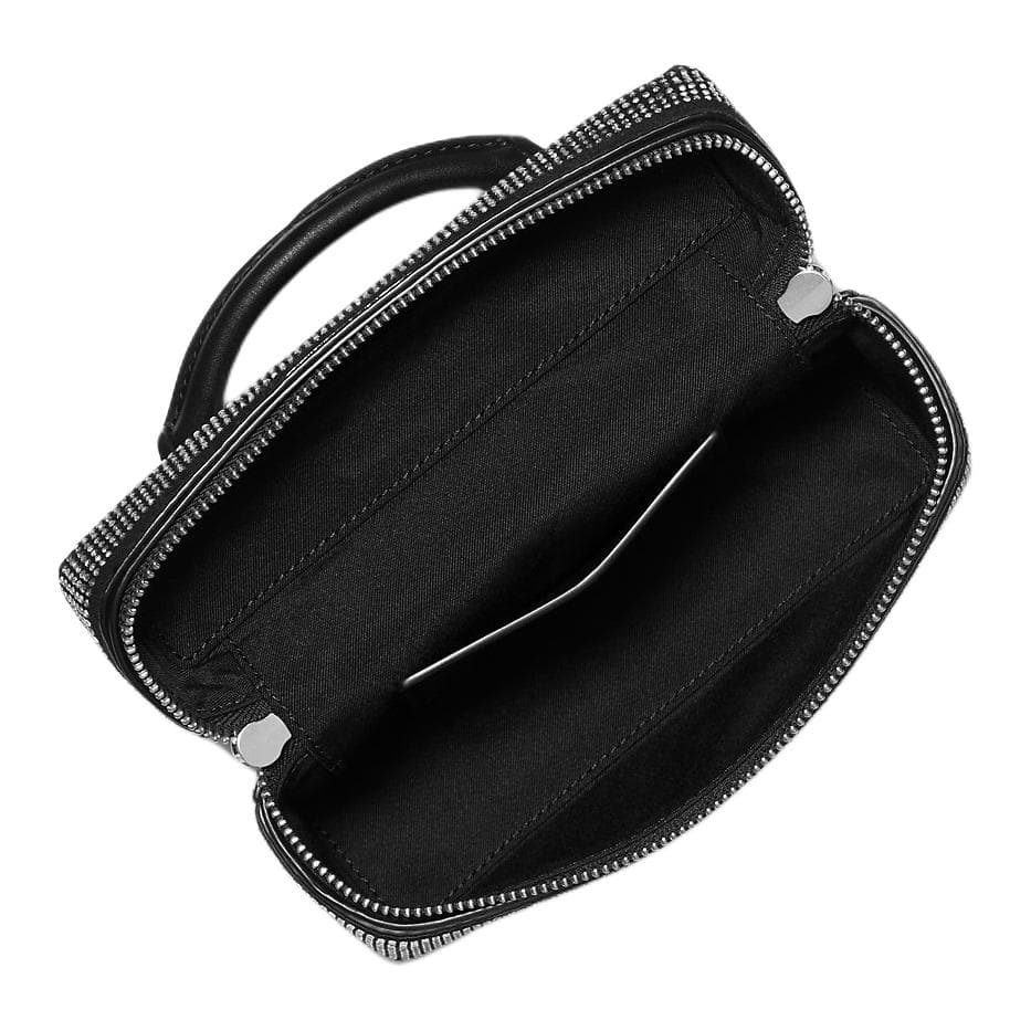 Сумка MICHAEL KORS Jana Замша Сумка Мини-версия Женская Черная - изображение 2