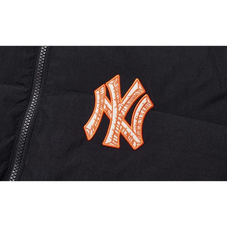 Зимняя куртка New Era x MLB FW23 Ancient Civilization Rework Yankees Down Jacket Black - изображение 4