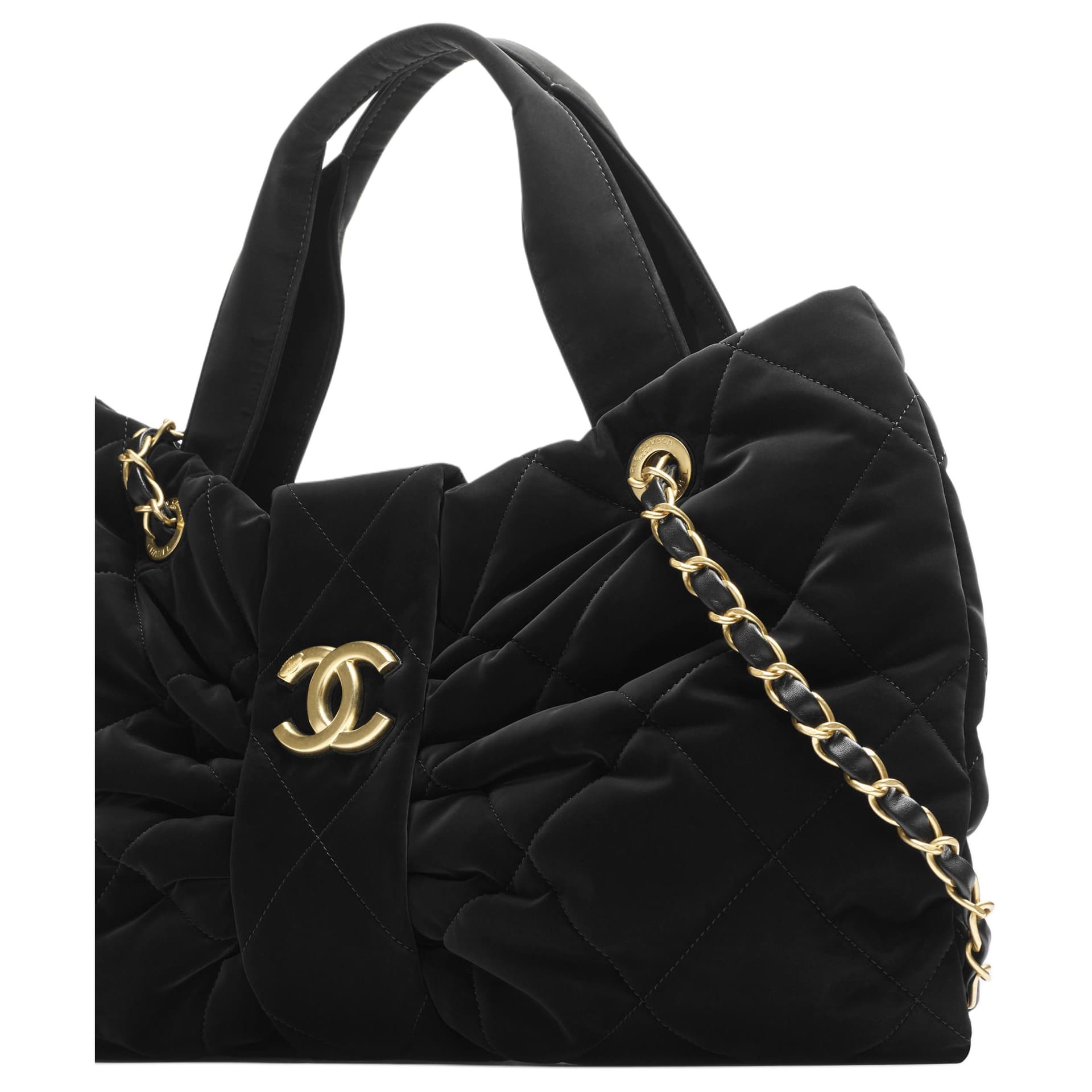 Сумка Chanel 25K Velvet Bow Nylon Tote - изображение 4
