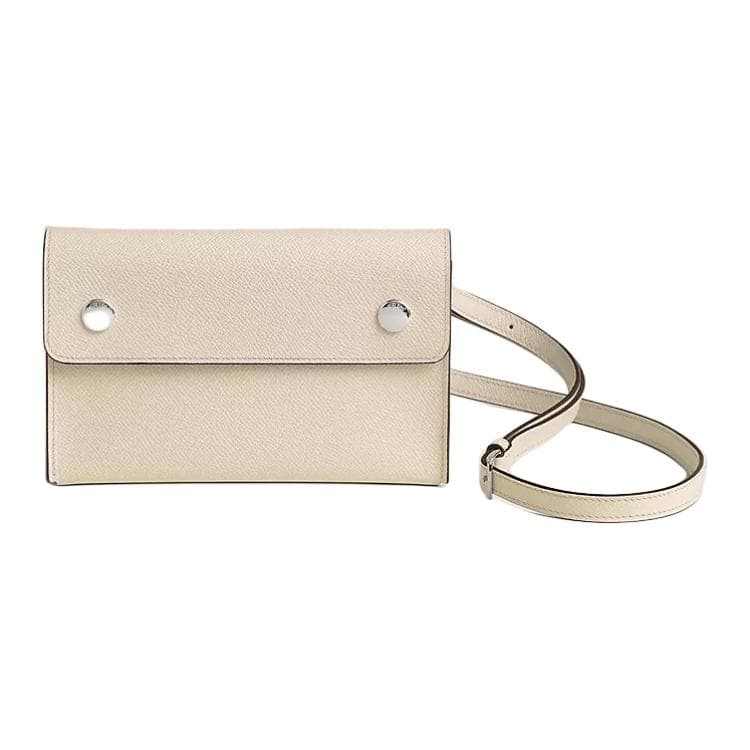Сумка через плечо HERMES Hermsnap Epsom 10 Craie - изображение 1