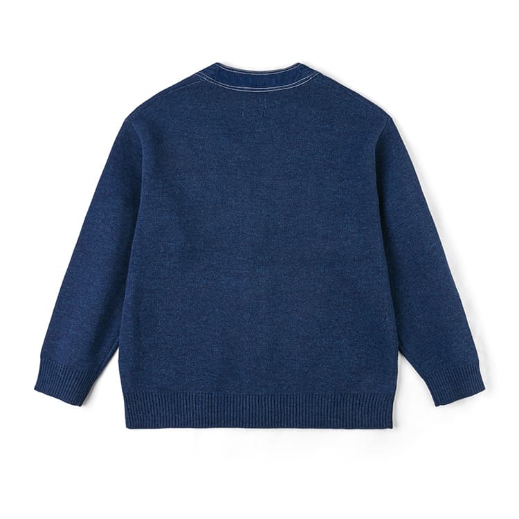 Кофта Мужские свитеры Lee co-branded модели Вересковый синий - изображение 2