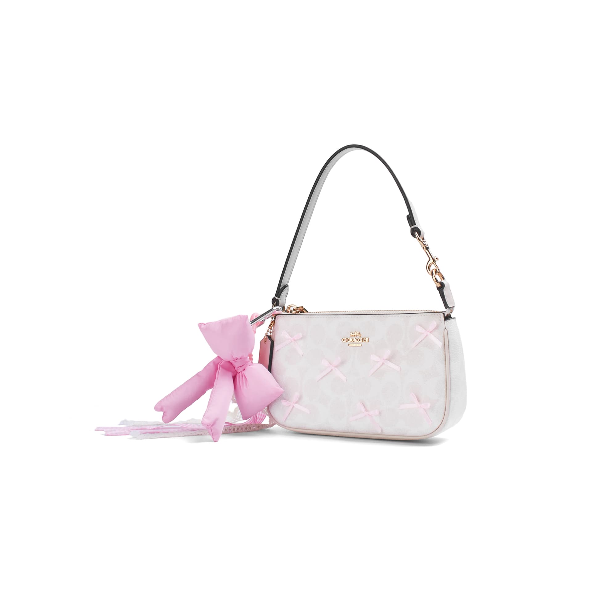 Сумка COACH Nolita 19 Small White - изображение 2