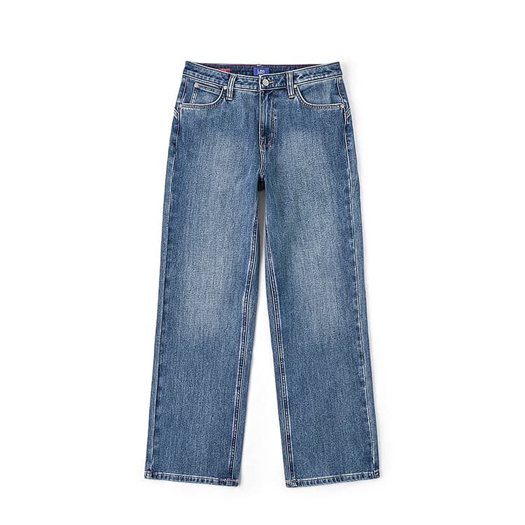 Джинсы Lee Medium Light Blue Women's Jeans Ли Медиум Светло-Синий Женские Джинсы - изображение 1