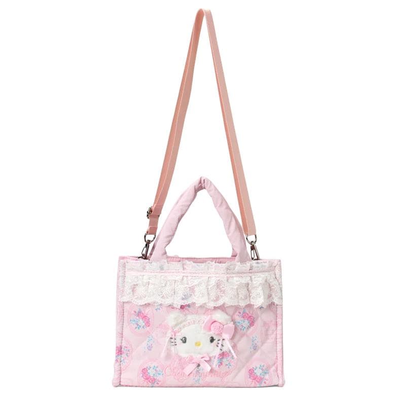 Сумка Sanrio Nylon Single Shoulder Bag Women's Peach Pink - изображение 1