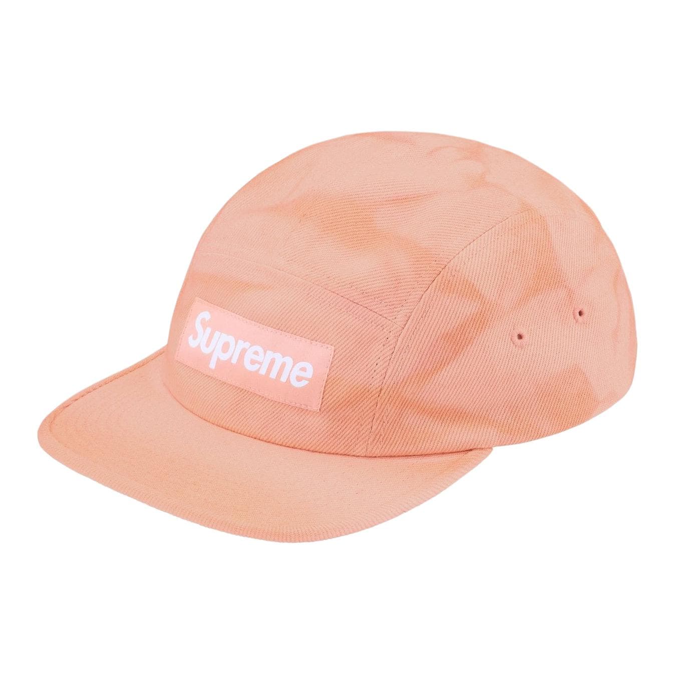 Кепка Supreme 100% хлопок Кепки Унисекс Грязный Индиго Вымытый Черный Персиково-Розовый - изображение 1