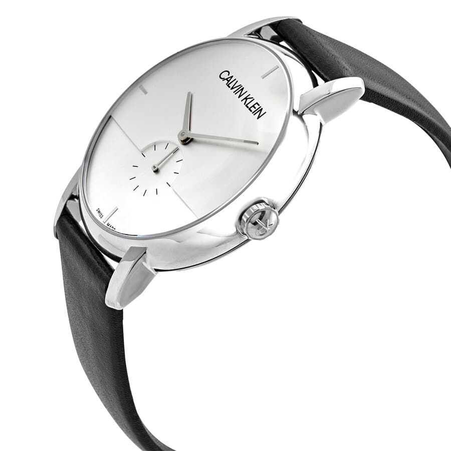 Механические часы Calvin Klein Часы с ремешком на запястье кварцевый механизм 43 мм белый циферблат мужские часы 30 м водонепроницаемость - изображение 2