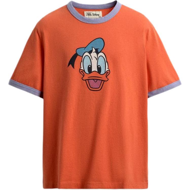 Футболка ZARA X Disney HARRY LAMBERT FW25 T Рубашка Мужская - изображение 1