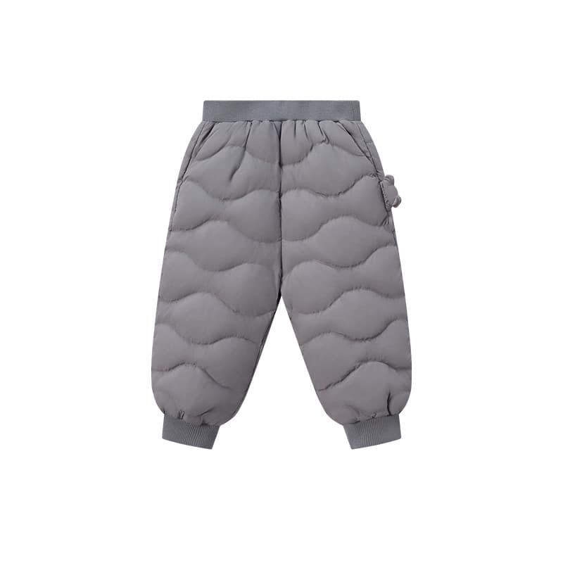 Teenie Weenie Men Пуховые штаны FW25 Письмо Умеренный Детский - изображение 1