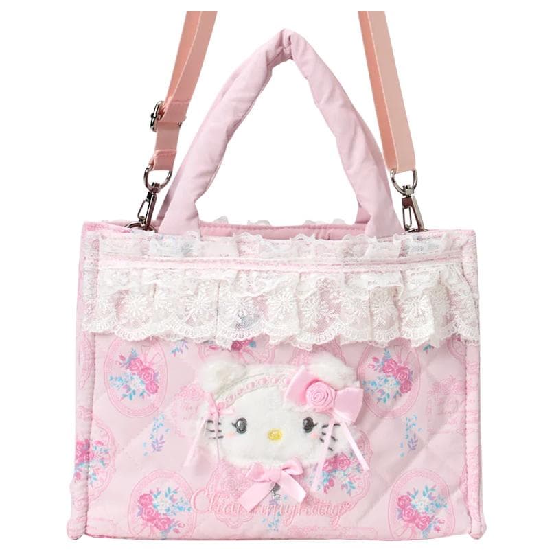 Сумка Sanrio Nylon Single Shoulder Bag Women's Peach Pink - изображение 2
