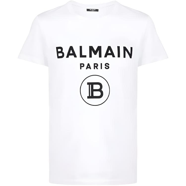 Футболка BALMAIN SS21 LogoT - изображение 1