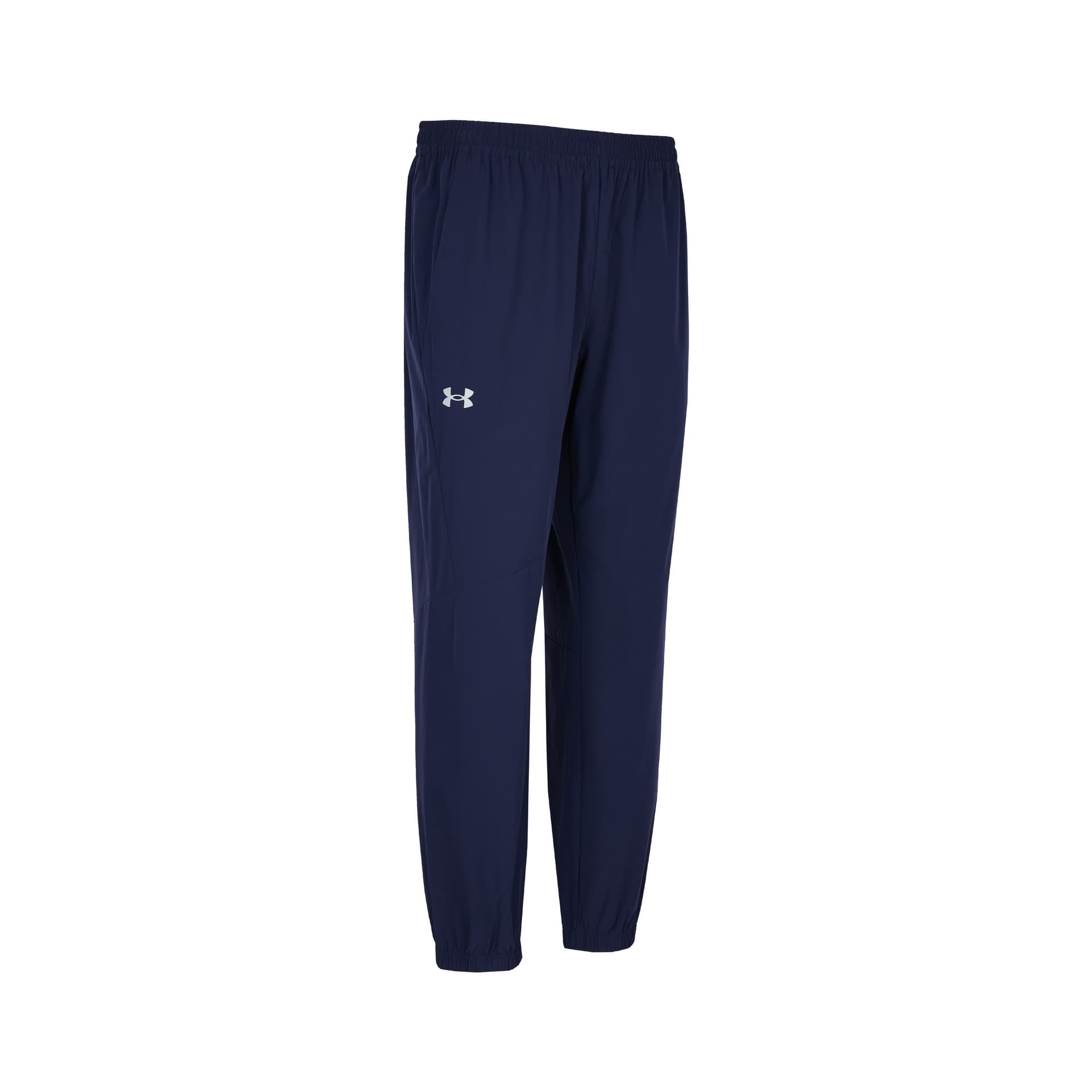 Штаны Under Armour Спортивные трикотажные брюки Унисекс Темно-синий - изображение 1
