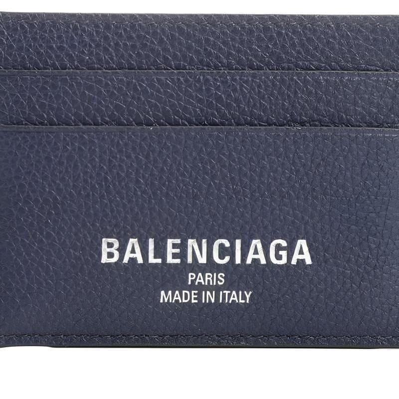 Кошелек Balenciaga Мужской кошелек из телячьей кожи синий - изображение 4