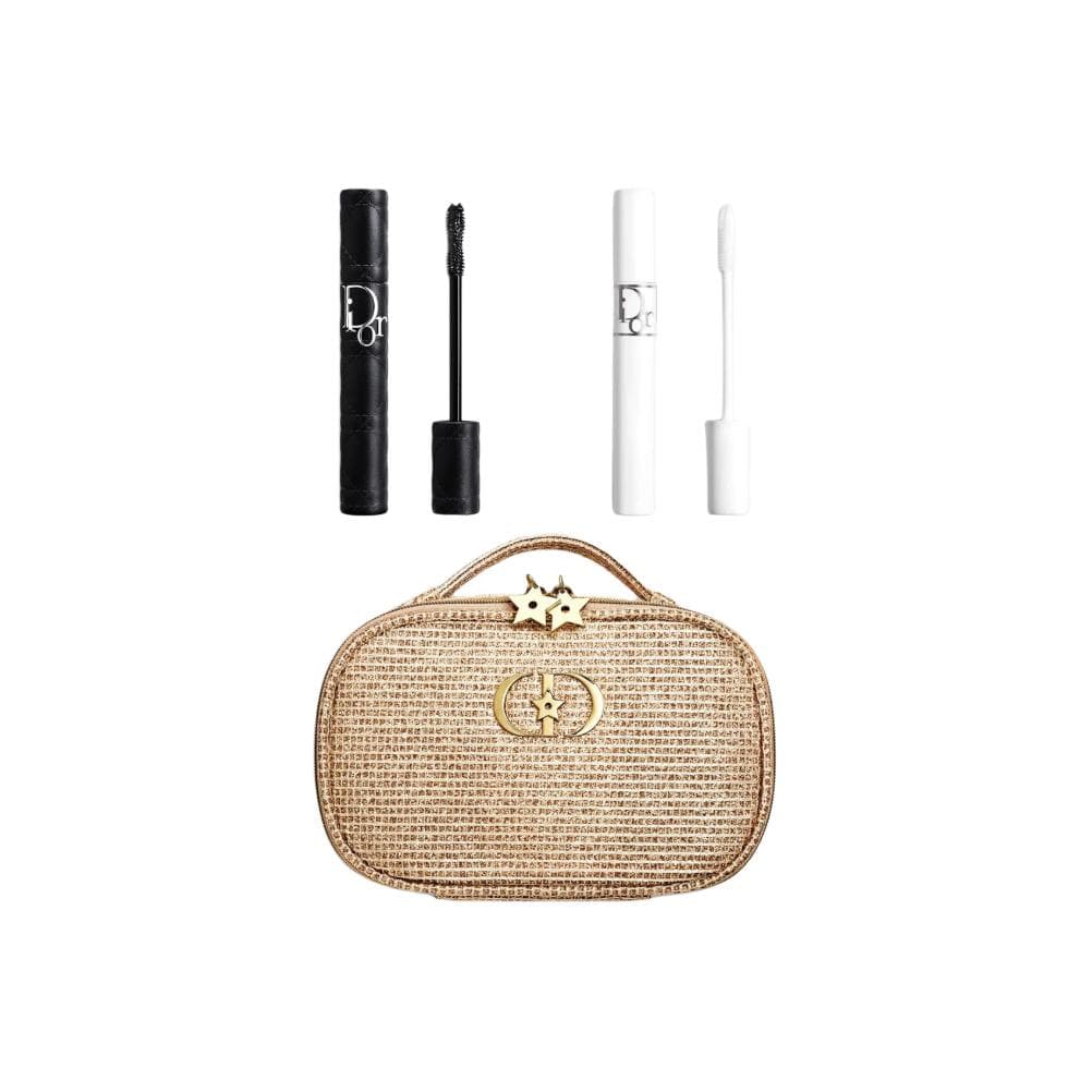 DIOR 25 Christmas Limited Объем и Пышность Тушь для ресниц + Базовый слой + Счастливая звезда Набор косметики в сумке - изображение 1