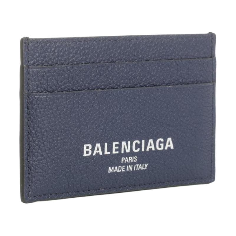 Кошелек Balenciaga Мужской кошелек из телячьей кожи синий - изображение 2