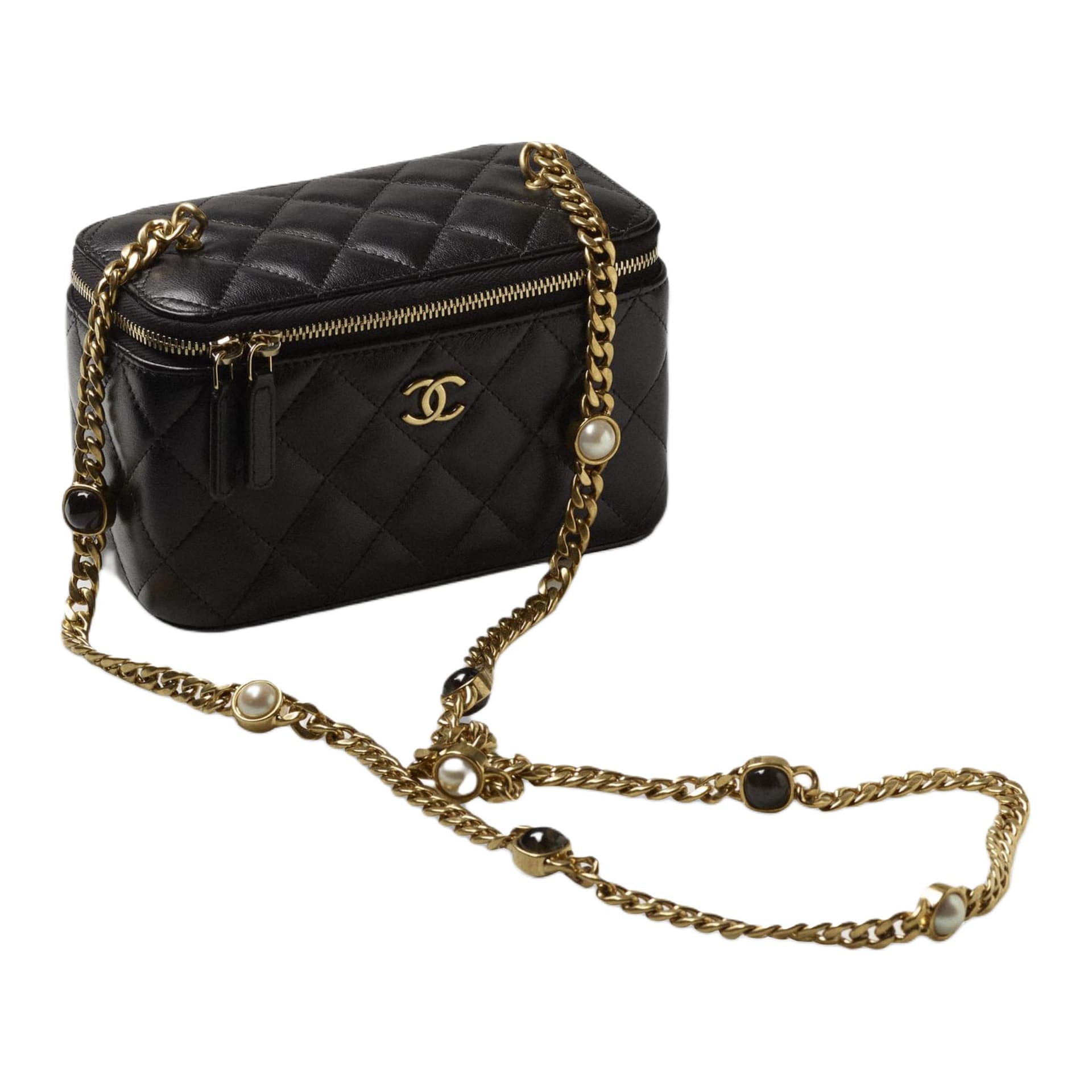 Сумка через плечо CHANEL 22B Box Bag Black - изображение 3