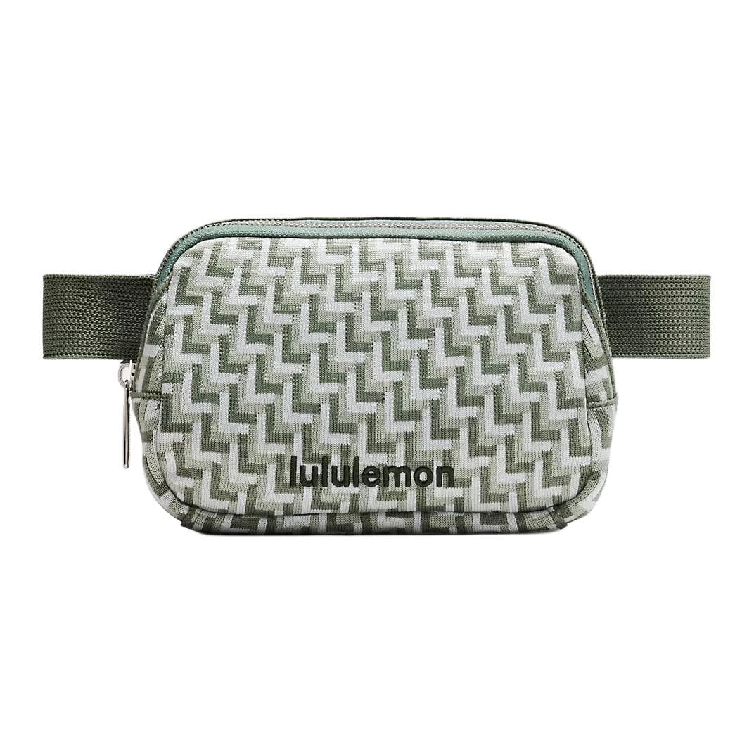 Поясная сумка Lululemon Everywhere Полиэстер Волокно Пояс Сумка (Бандана) Унисекс Эвкалипт Серый - изображение 1