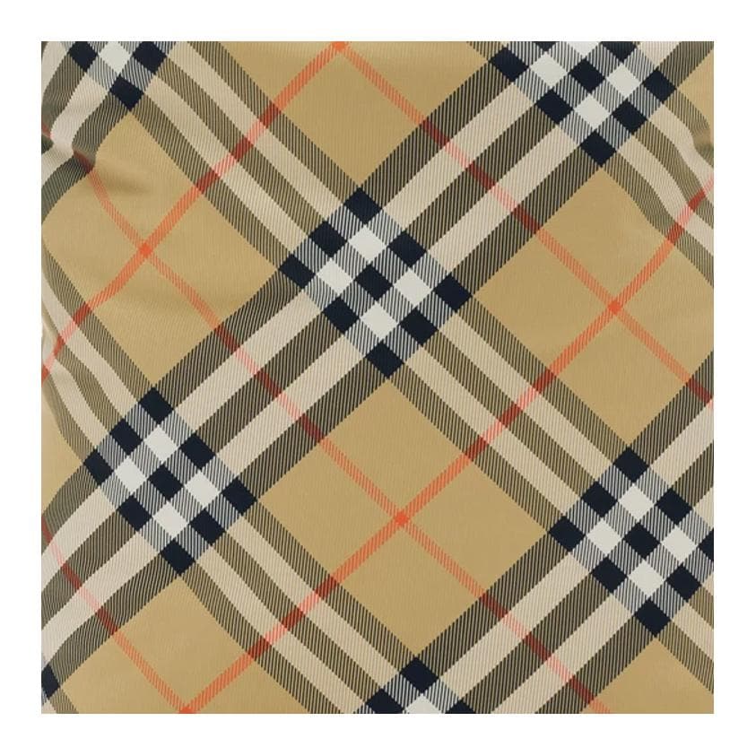 Сумка Burberry Сумка-тоут В Клетку Ручки Застежка На Магнитную Кнопку И Шнурок. Внутренний Карман Со Свободным Доступом - изображение 4