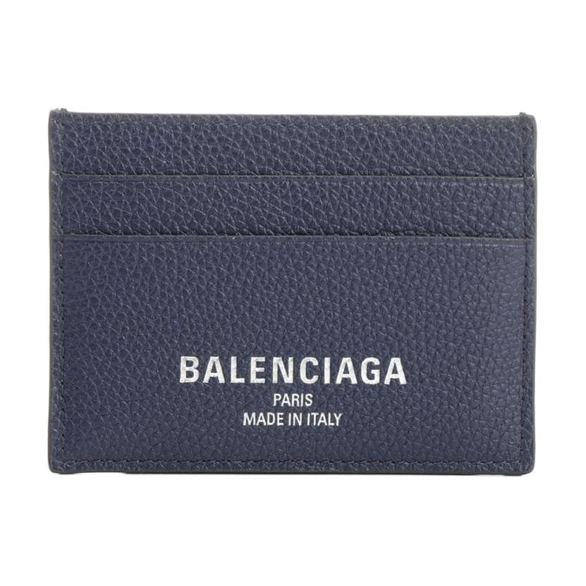 Кошелек Balenciaga Мужской кошелек из телячьей кожи синий - изображение 1