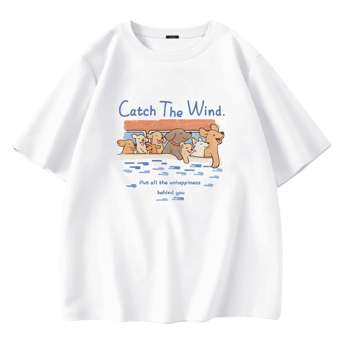 Футболка MINISO vintage T - изображение 1