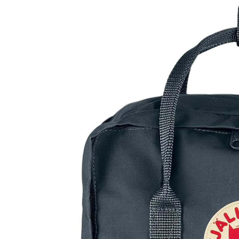 Fjallraven Kanken 18L Туристические сумки Винил Графитовый серый Унисекс - изображение 4