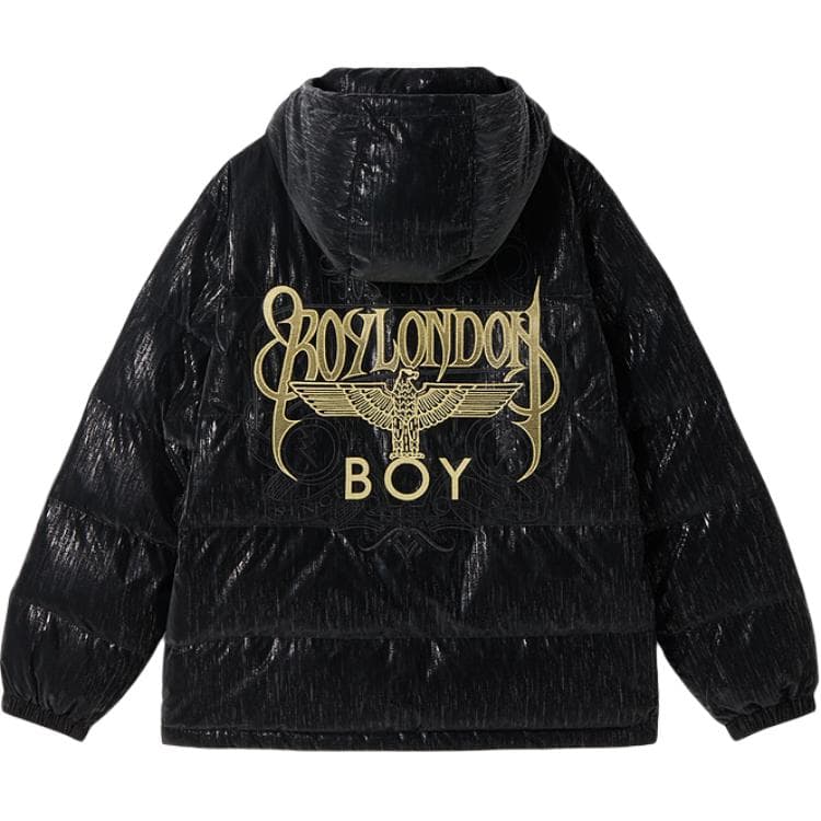 Зимняя куртка Boy London Черный мужской Пуховики - изображение 2