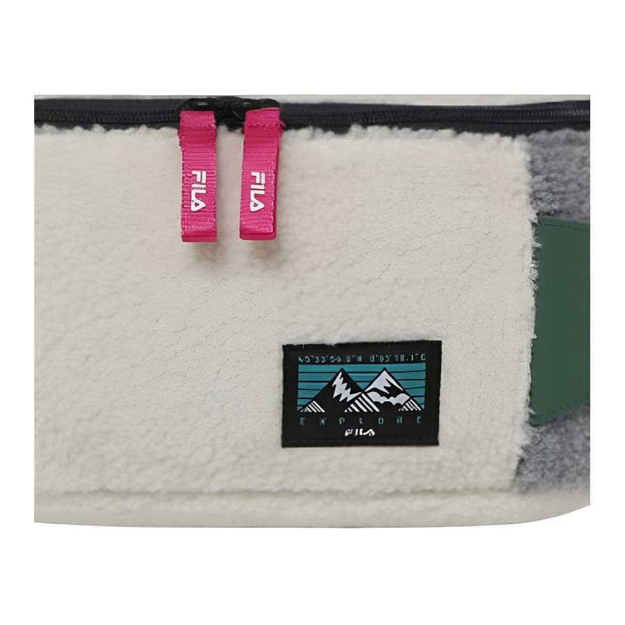 Поясная сумка Fila BTS x Fila on The Street Winter Collection Explore Hip Sack Cream - изображение 2