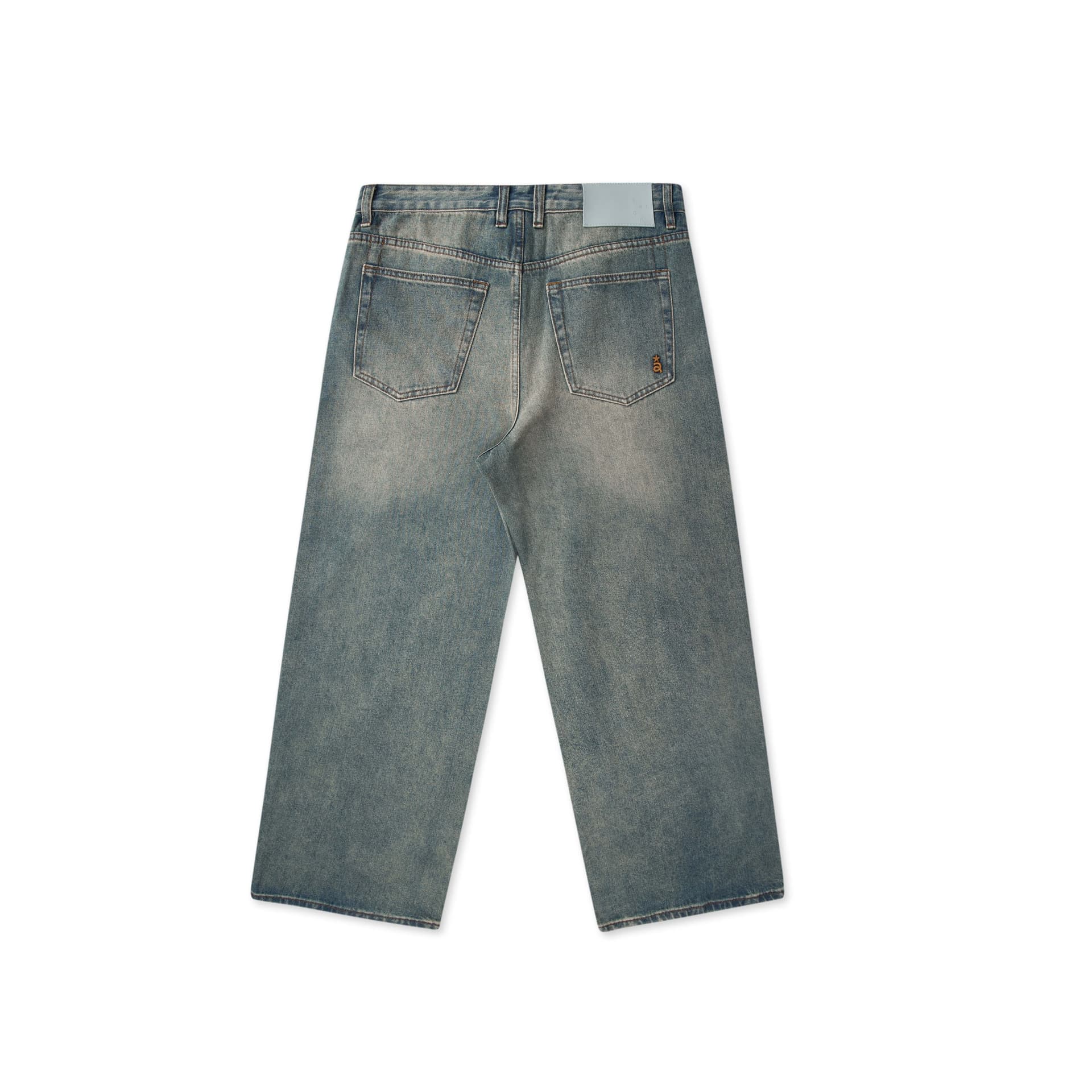 Штаны ROARINGWILD Blue Unisex Jeans ROARINGWILD Синий Унисекс Джинсы - изображение 2
