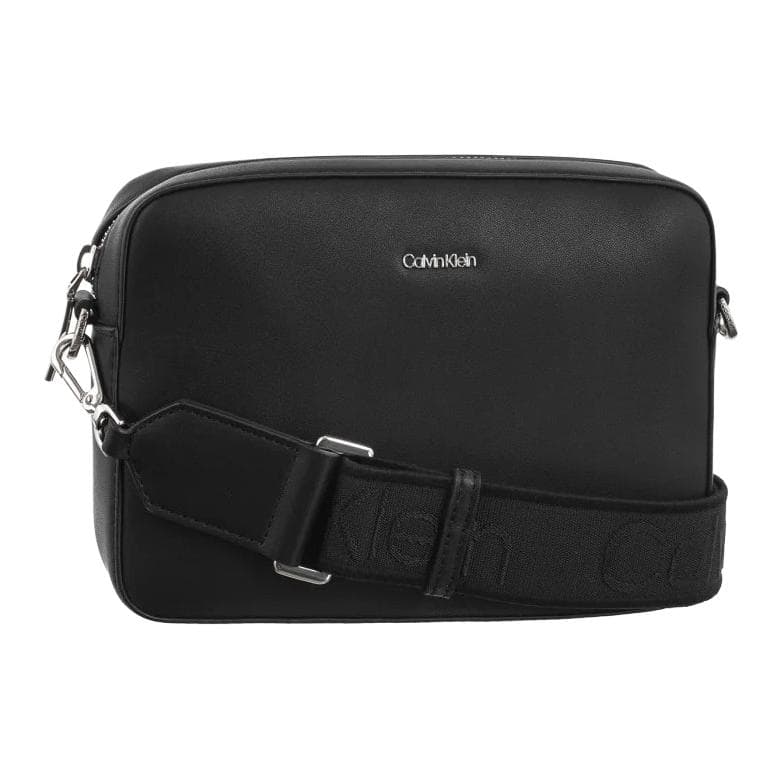 Мини-сумка Calvin Klein Logo Letter Плечевой ремень Сумка через плечо Сумка на плечо Маленькая Мужская Черная - изображение 1