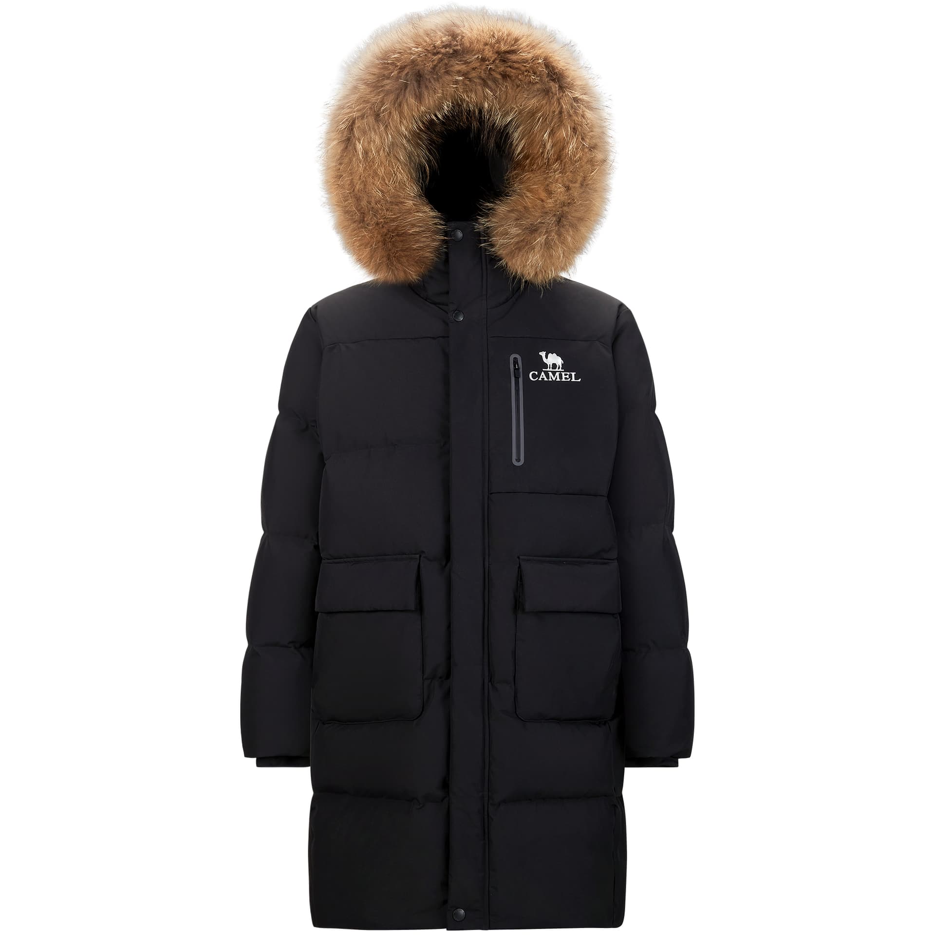 Зимняя куртка Верблюжий цвет Extreme Cold Down Jacket Мужской - изображение 1