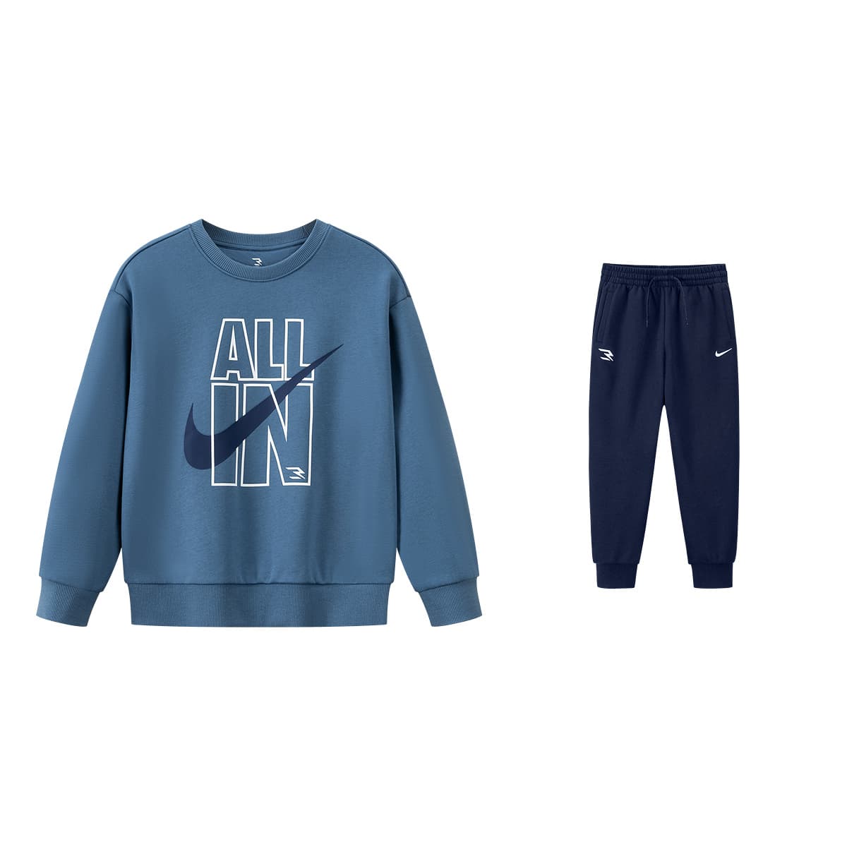 NIKE Голубой лунный свет Kids Повседневные спортивные костюмы Наборы - изображение 1
