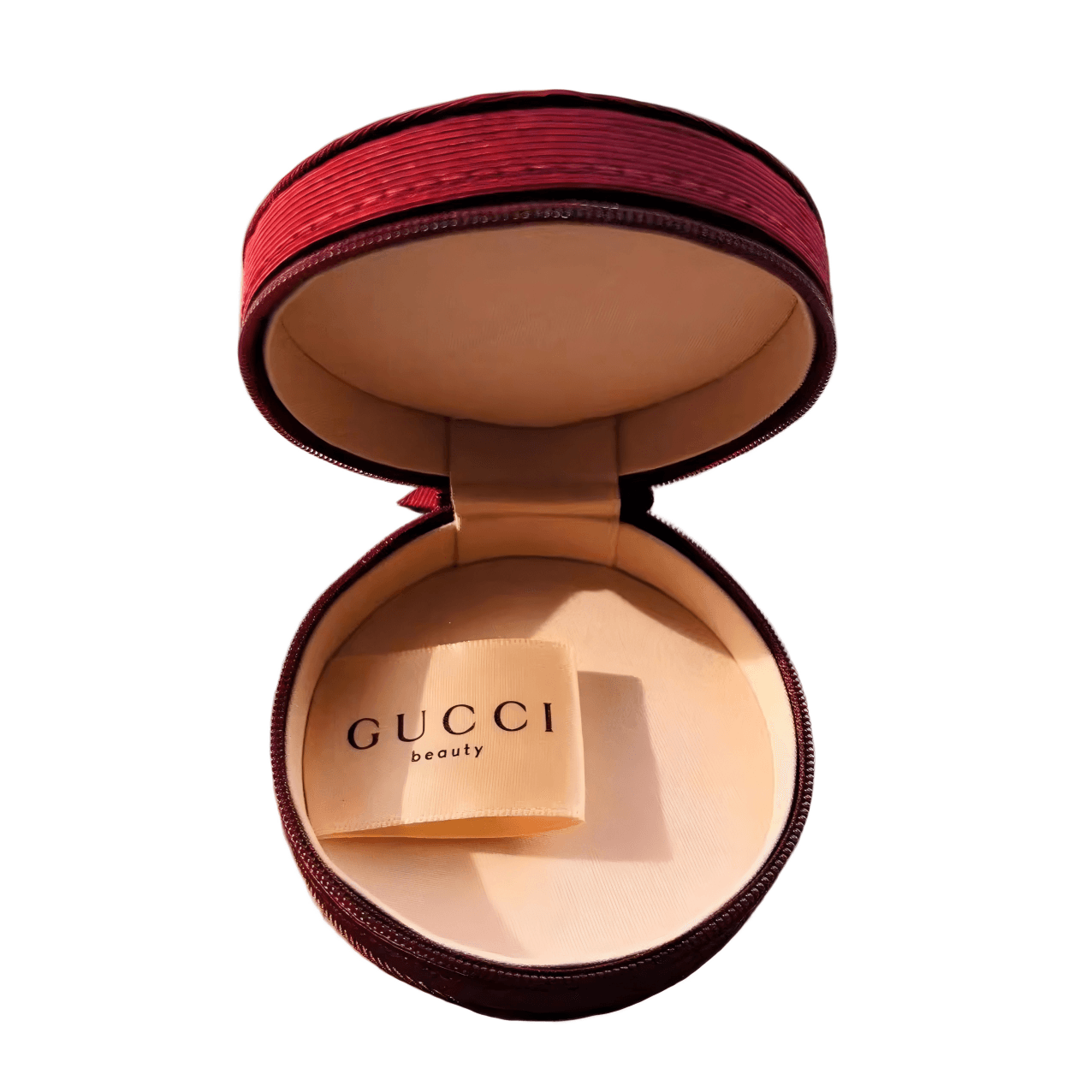 GUCCI Анкора Красный Воздушная Подушка Круглая Косметичка Настольная 1 Размер - изображение 2