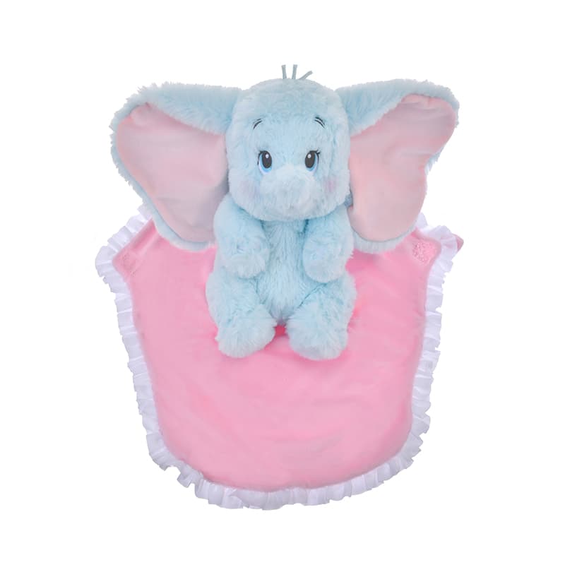 Мягкая игрушка Disney x Disney Store Cute Eye Baby Маленький Летающий Слон Синие Куклы Мягкая Игрушка 24 см Длина Тела - изображение 1