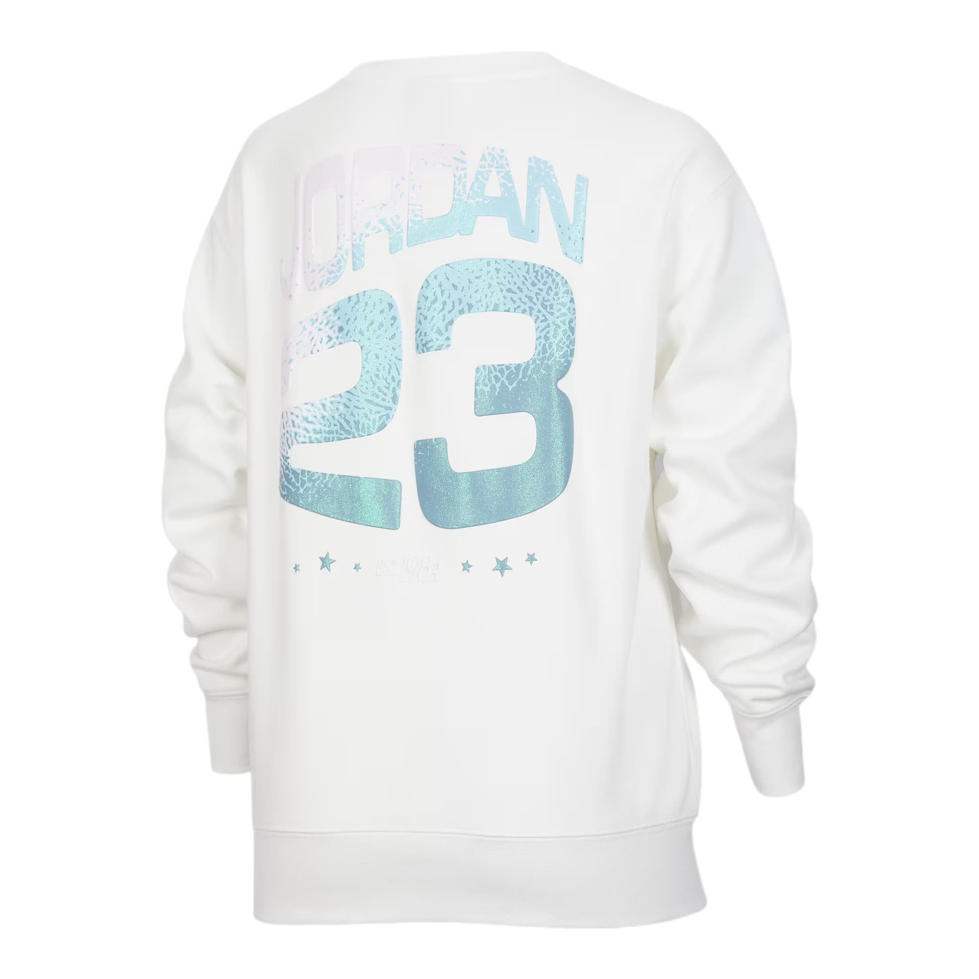 Кофта Jordan Свитшот Jumpman Club с круглым вырезом, вязаный, спущенное плечо, детский - изображение 2