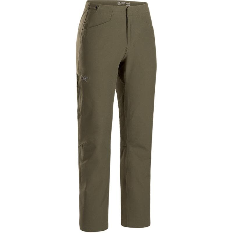 Arcteryx LEVON MX Вышитый логотип Легкий Ветрозащитный Дышащий Износостойкий Приталенный крой Пять карманов Прямой фасон Мягкая оболочка Брюки Женские - изображение 2