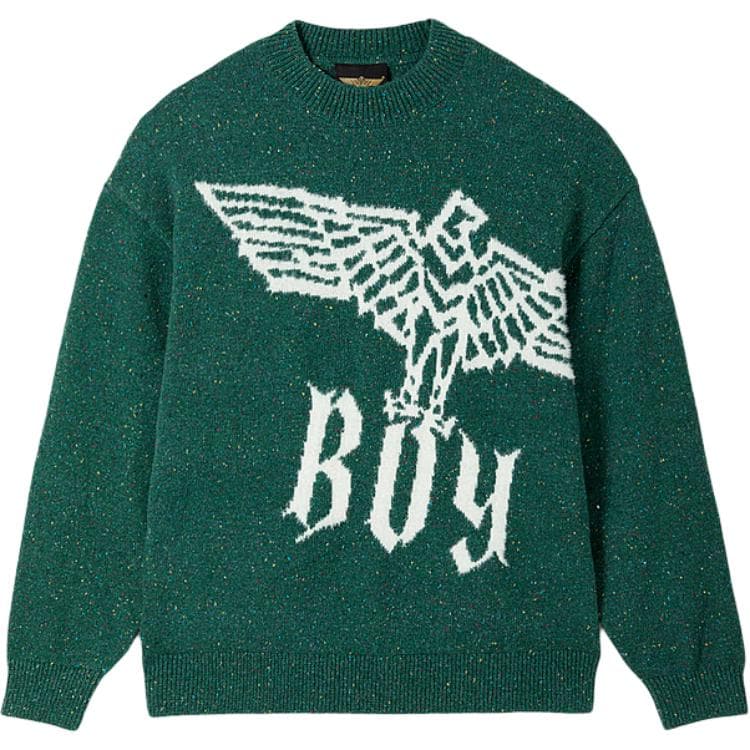 Кофта BOY LONDON Зеленые Унисекс Свитера - изображение 1