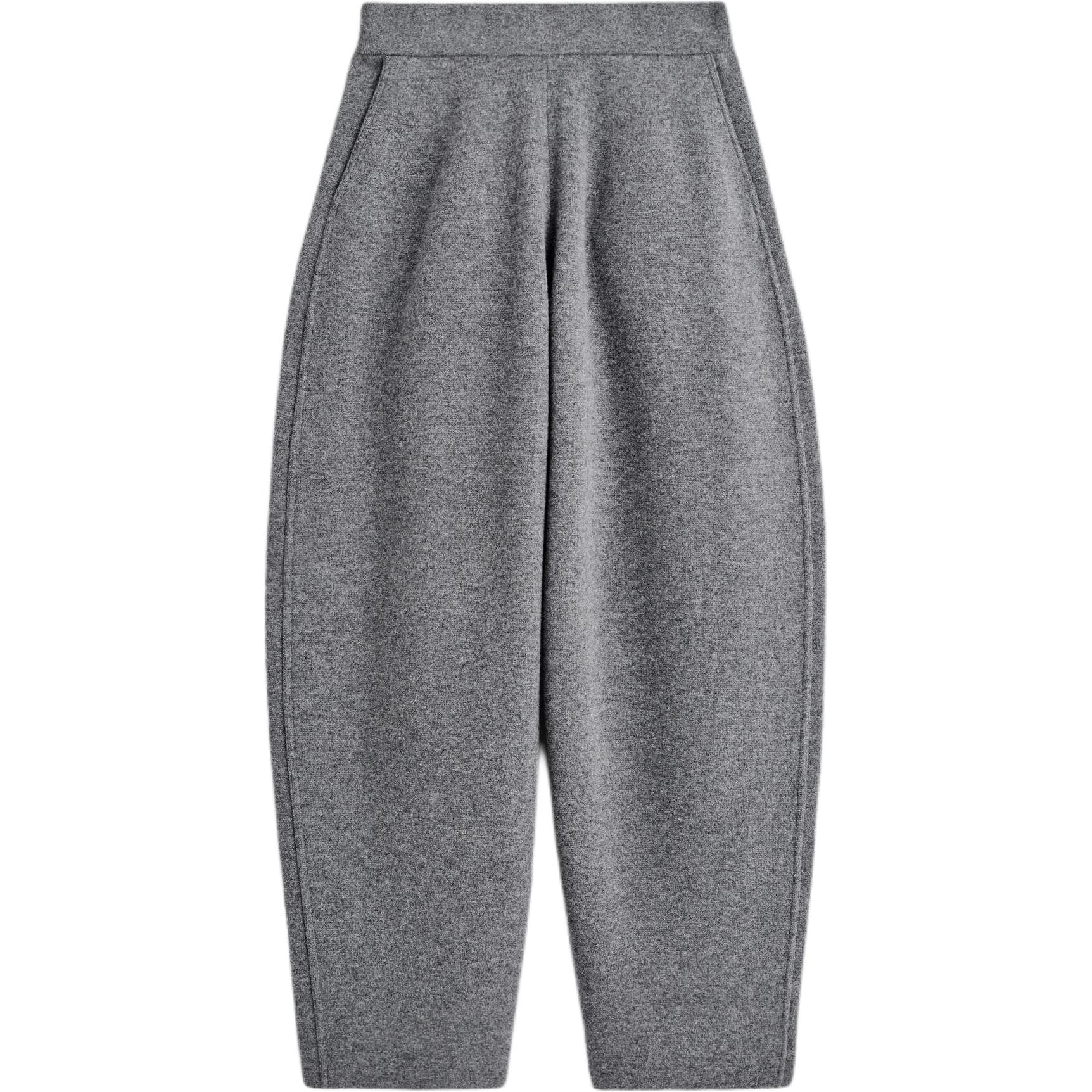 Штаны COS Light Gray Women's Casual Pants COS Светло-серые женские повседневные штаны - изображение 1