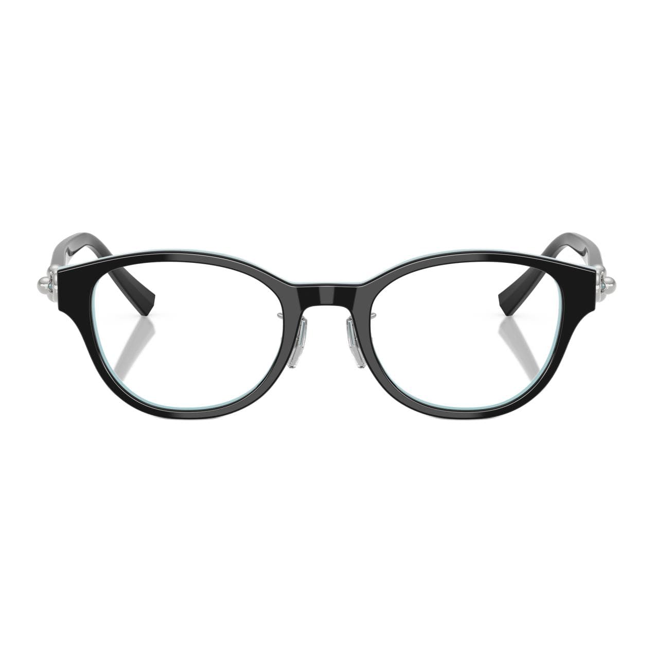 Оправа TIFFANY & CO. Очки с диоптриями женские круглые сине-черные 2273D - изображение 2