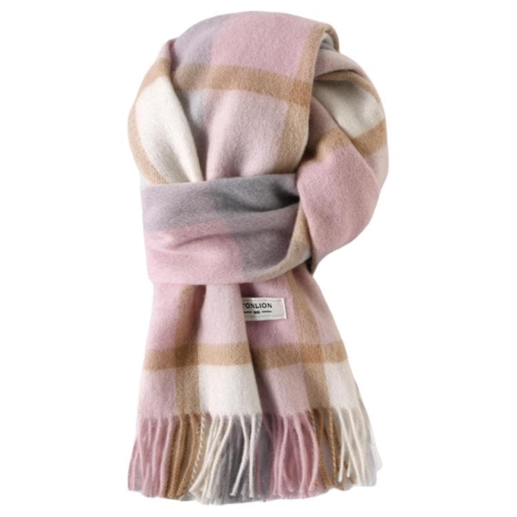 Шарф Шарфы из овечьей шерсти Tonlion Knit Unisex - изображение 1