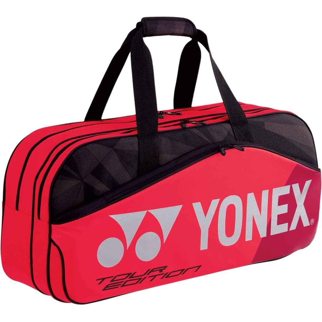 YONEX Полиэстер Волокно Путешествие Хранение Сумка Унисекс Пламя Красный - изображение 2