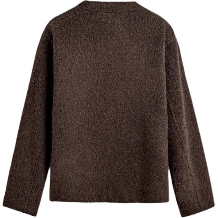 ZARA Темно-коричневый мужской трикотаж - изображение 2