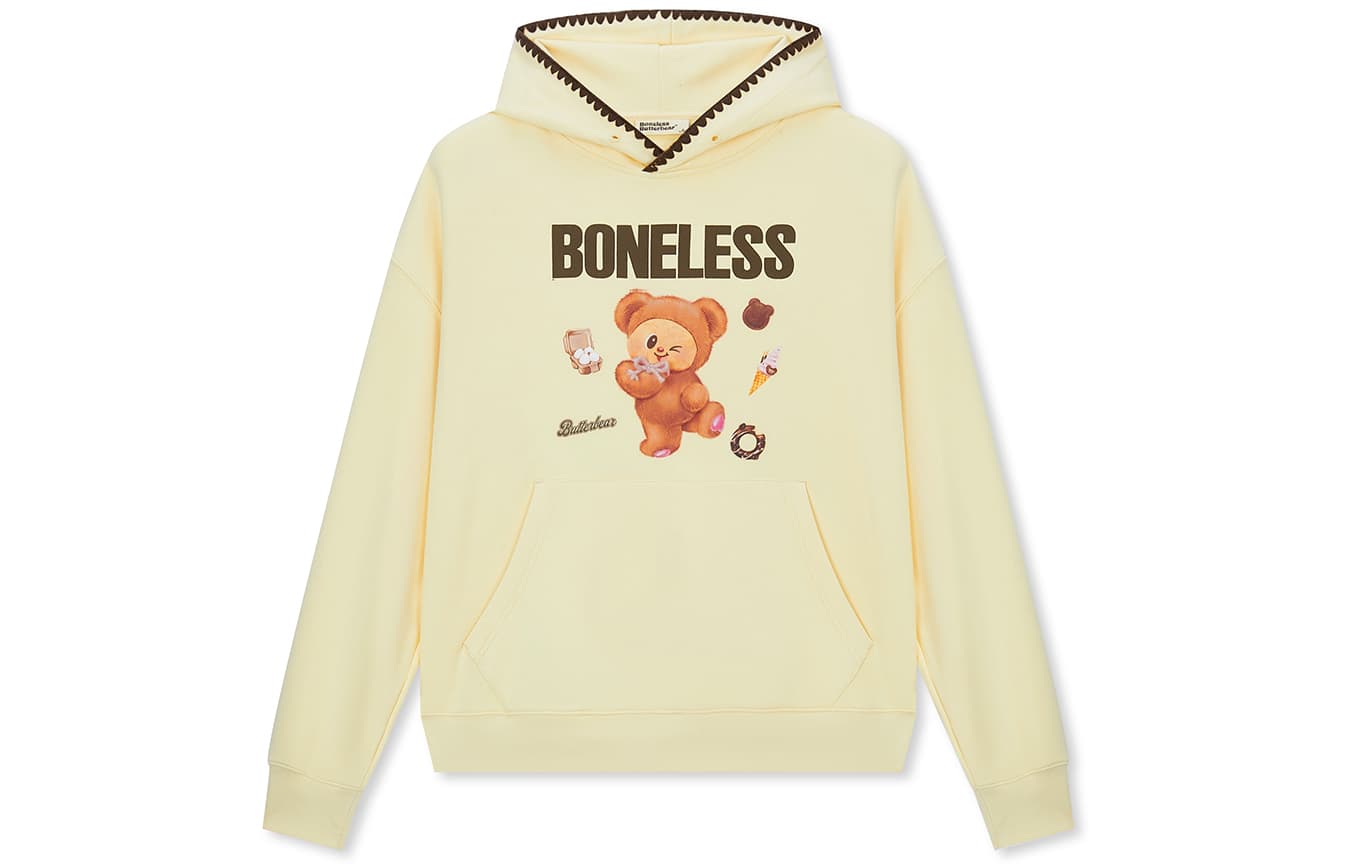 Худи BONELESS Желтый Унисекс Толстовка - изображение 1
