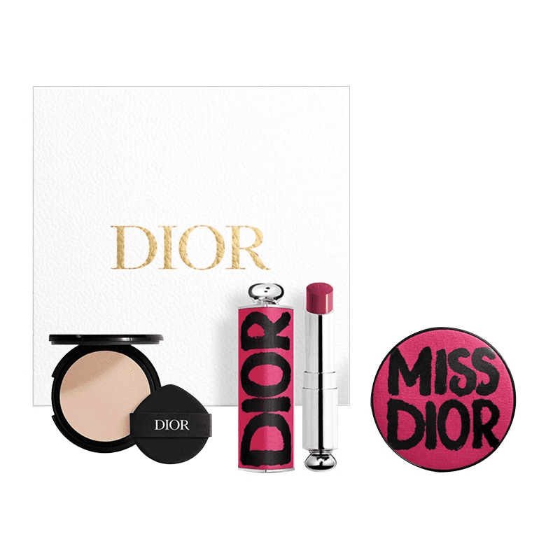 DIOR Стunning Розовый Ограниченный Сатиновый Замок Воздушная Подушка Завораживающий Помада Коробка Включена - изображение 1