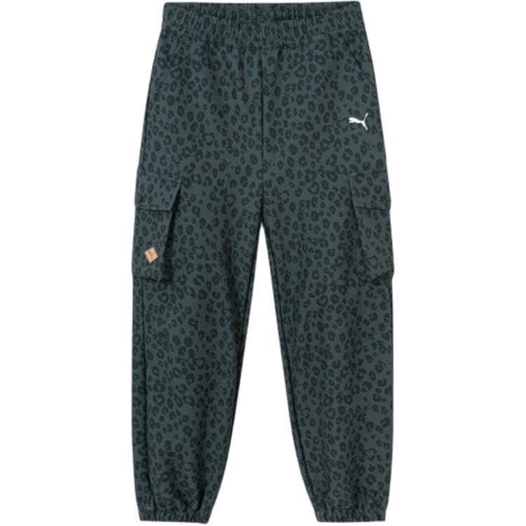PUMA Черный цветок Тон Kids Брюки карго - изображение 1