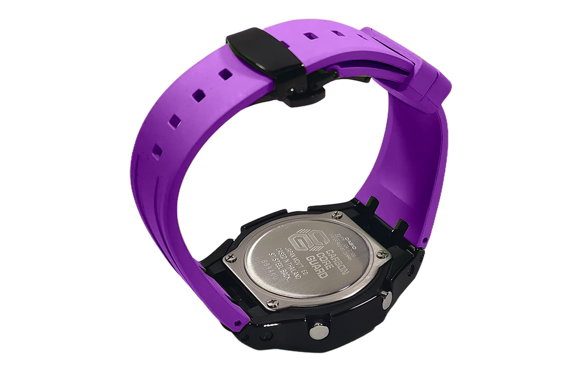 Часы Casio GA-2100 Black Purple Samurai - изображение 4