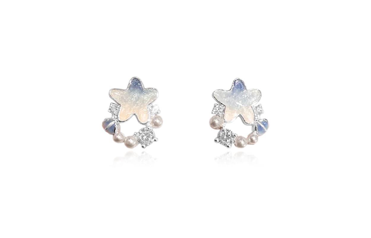 Серьги Серьги-гвоздики Ringlove из сплава женские - изображение 1