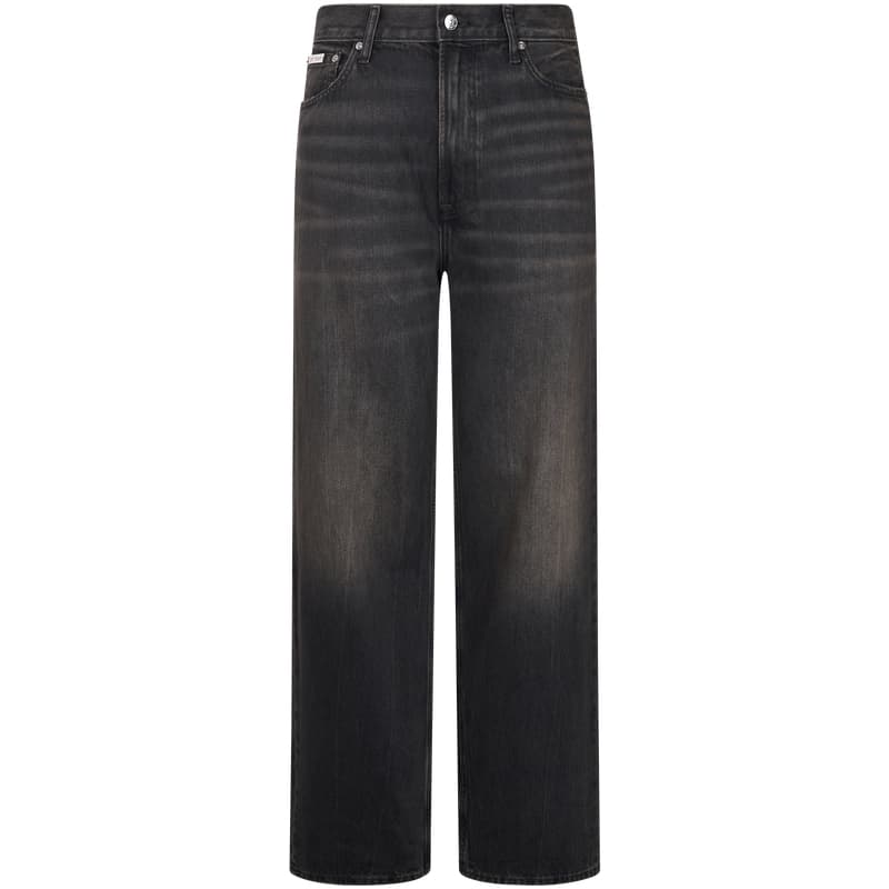 Штаны Calvin Klein 01G Denim Черные Мужские Джинсы - изображение 2