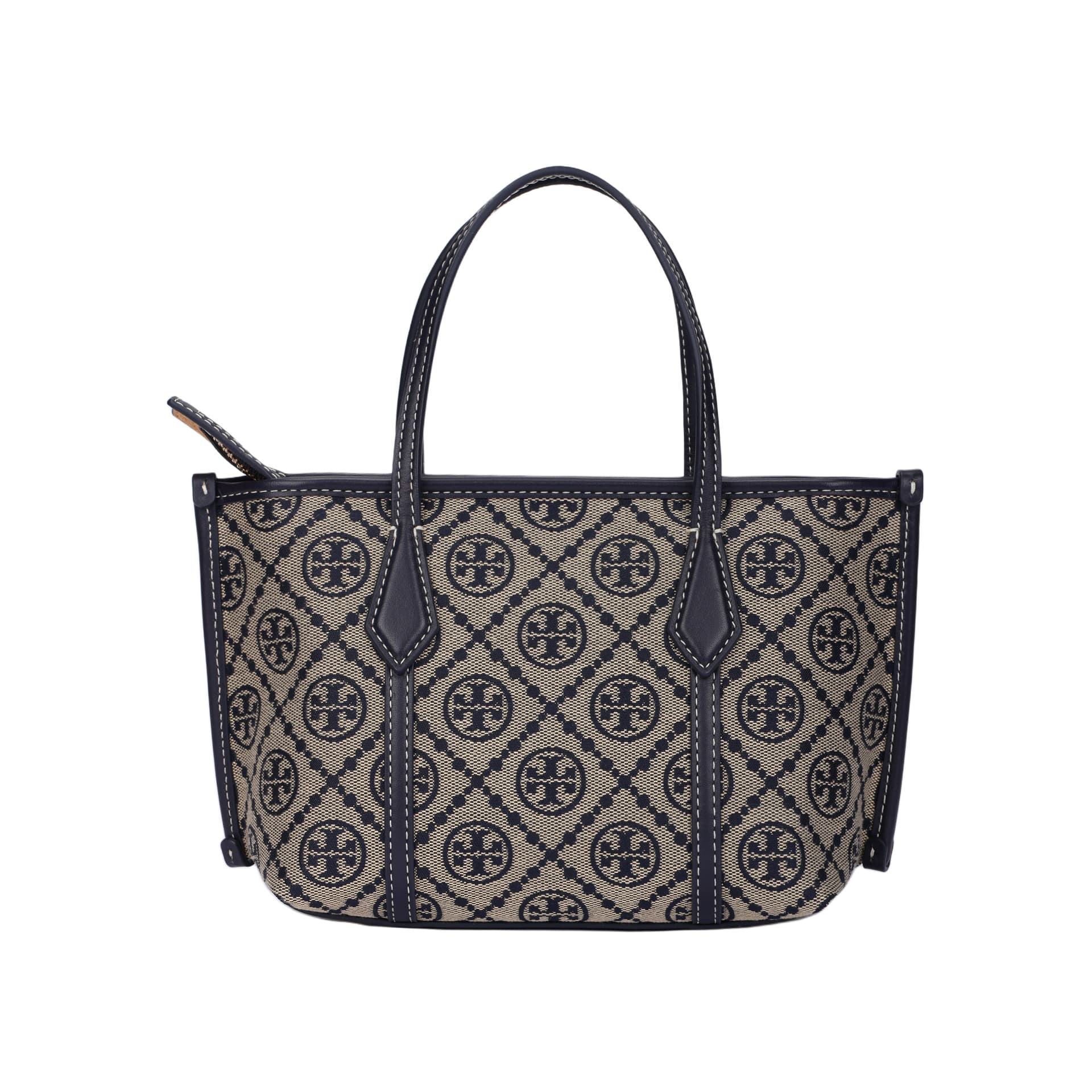 Сумка Tory Burch Tory Burch T MonogramPerry Хлопковая Сумка Мини Женская Морской Синий - изображение 3